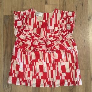 Cap sleeve Blouse by Anthropologie size S